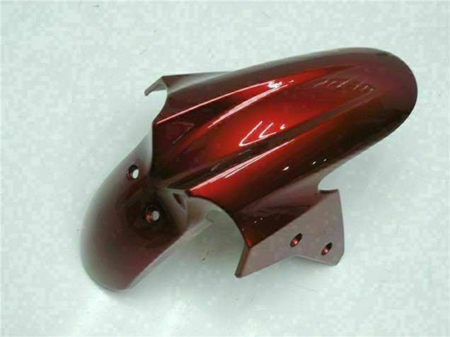 Billige Kawasaki EX250 Motorrad Verkleidung 2008-2012 - Glanzendes Schwarz Kastanienbraun Rot