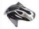 Billige Honda CBR500R Motorrad Verkleidung 2013-2015 - Glanzendes Schwarz Silber Flamme