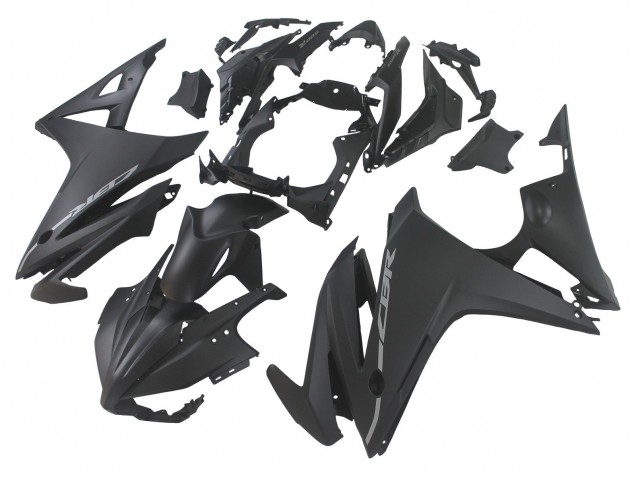 Billige Honda CBR500R Motorrad Verkleidung 2016-2018 - Matt Schwarz