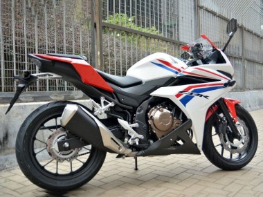 Billige Honda CBR500R Motorrad Verkleidung 2016-2018 - Weiss Rot Blau Matt Schwarz