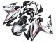 Billige Honda CBR500R Motorrad Verkleidung 2016-2018 - Weiss Rot Matt Schwarz