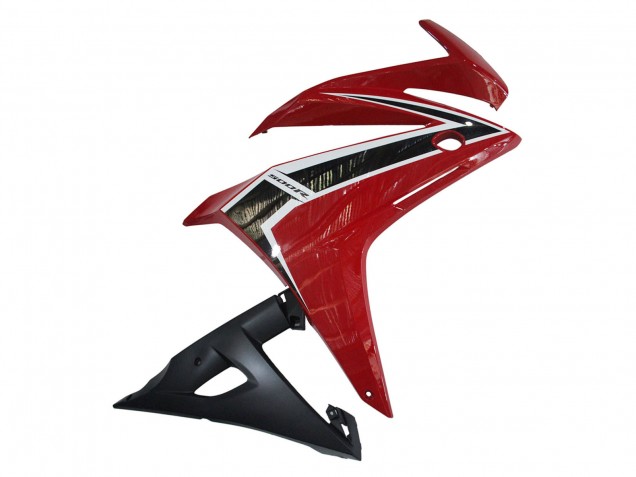 Billige Honda CBR500R Motorrad Verkleidung 2016-2018 - Rot Weiss Matt Schwarz