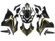 Billige Honda CBR500R Motorrad Verkleidung 2022-2023 - Matt Schwarz Gelb
