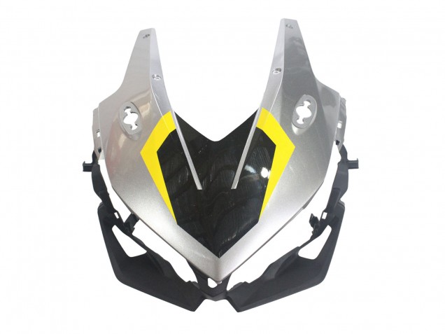 Billige Honda CBR500R Motorrad Verkleidung 2022-2023 - Silber Gelb Glanzendes Schwarz