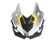 Billige Honda CBR500R Motorrad Verkleidung 2022-2023 - Silber Gelb Glanzendes Schwarz