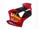 Billige Honda VFR 800 Motorrad Verkleidung 1998-2001 - Rot Weiss Glanzendes Schwarz Vimto