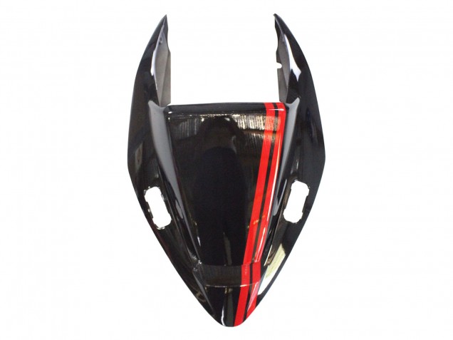 Billige Honda VFR 800 Motorrad Verkleidung 2002-2013 - Glanzendes Schwarz Rot