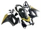 Billige Honda VFR 800 Motorrad Verkleidung 2002-2013 - Gelb Matt Schwarz
