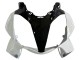 Billige Honda VFR 800 Motorrad Verkleidung 2002-2013 - Perl Weiss Glanzendes Schwarz Aufkleber