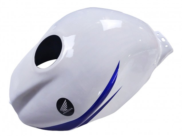 Billige Honda VFR 800 Motorrad Verkleidung 2002-2013 - Weiss Rot Blau Motul