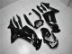 Billige Kawasaki EX650 Motorrad Verkleidung 2006-2008 - Glanzendes Schwarz Weiss