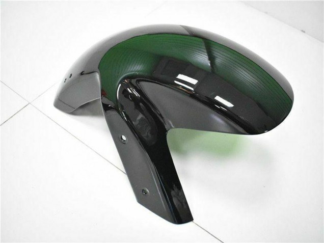 Billige Kawasaki EX650 Motorrad Verkleidung 2006-2008 - Glanzendes Schwarz Weiss