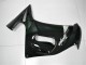 Billige Kawasaki EX650 Motorrad Verkleidung 2006-2008 - Glanzendes Schwarz Weiss