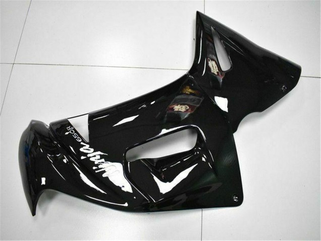 Billige Kawasaki EX650 Motorrad Verkleidung 2006-2008 - Glanzendes Schwarz Weiss