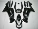 Billige Kawasaki EX650 Motorrad Verkleidung 2006-2008 - Glanzendes Schwarz Weiss