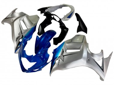 Billige Suzuki GSX650F Motorrad Verkleidung 2008-2013 - Silber Blau