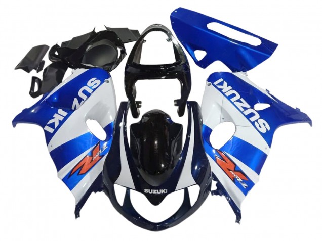 Billige Suzuki TL1000R Motorrad Verkleidung Kit 1998-2003 - Blau Weiss Schwarz Rot
