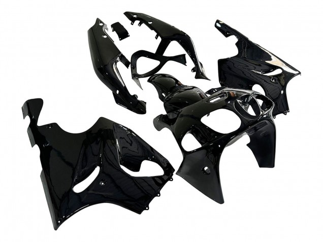 Billige Kawasaki ZX7R Motorrad Verkleidung 1996-2003 - Glanzendes Schwarz