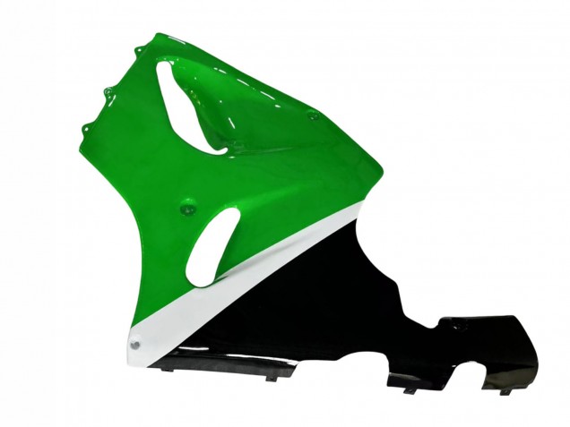 Billige Kawasaki ZX7R Motorrad Verkleidung 1996-2003 - Weiss Grun Schwarz