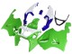 Billige Kawasaki ZX7R Motorrad Verkleidung 1996-2003 - Weiss Grun Blau