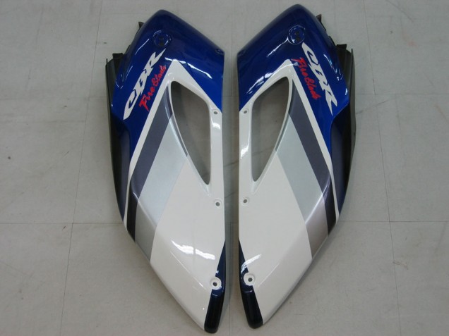Billige Honda CBR1000RR Motorrad Verkleidung 2004-2005 - Weiss Blau Glanzendes Schwarz Fireblade