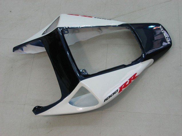 Billige Honda CBR1000RR Motorrad Verkleidung 2004-2005 - Weiss Blau Glanzendes Schwarz Fireblade
