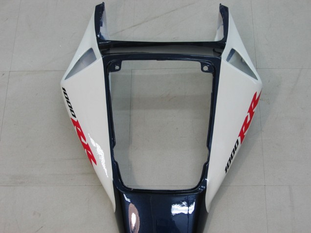 Billige Honda CBR1000RR Motorrad Verkleidung 2004-2005 - Weiss Blau Glanzendes Schwarz Fireblade