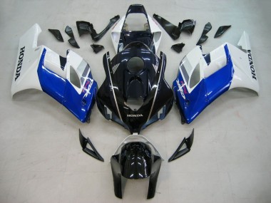Billige Honda CBR1000RR Motorrad Verkleidung 2004-2005 - Weiss Blau Glanzendes Schwarz Fireblade