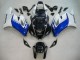 Billige Honda CBR1000RR Motorrad Verkleidung 2004-2005 - Weiss Blau Glanzendes Schwarz Fireblade