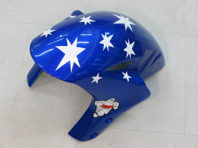 Billige Honda CBR1000RR Motorrad Verkleidung 2004-2005 - Weiss Rot Glanzendes Schwarz Blau Stern