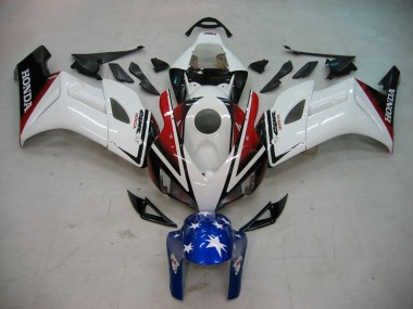 Billige Honda CBR1000RR Motorrad Verkleidung 2004-2005 - Weiss Rot Glanzendes Schwarz Blau Stern