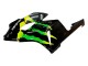 Billige Honda CBR1000RR Motorrad Verkleidung 2004-2005 - Glanzendes Schwarz Gelb Grun Monster