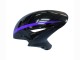 Billige Honda CBR1000RR Motorrad Verkleidung 2004-2005 - Glanzendes Schwarz Lila Streifen