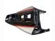 Billige Honda CBR1000RR Motorrad Verkleidung 2004-2005 - Silber Glanzendes Schwarz Rot Streifen
