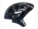 Billige Honda CBR1000RR Motorrad Verkleidung 2004-2005 - Silber Glanzendes Schwarz Rot Streifen