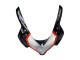 Billige Honda CBR1000RR Motorrad Verkleidung 2004-2005 - Silber Glanzendes Schwarz Rot Streifen