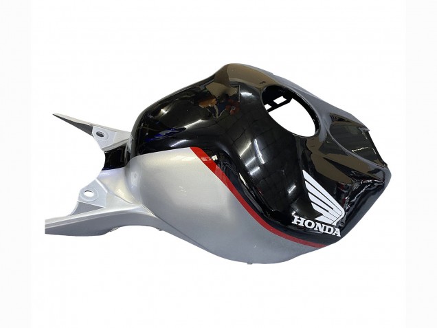 Billige Honda CBR1000RR Motorrad Verkleidung 2004-2005 - Silber Glanzendes Schwarz Rot Streifen