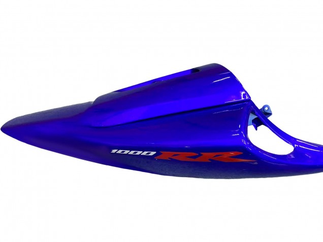 Billige Honda CBR1000RR Motorrad Verkleidung 2004-2005 - Silber Blau Glanzendes Schwarz