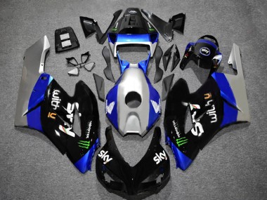 Billige Honda CBR1000RR Motorrad Verkleidung 2004-2005 - Silber Blau Glanzendes Schwarz Grun Monster Sky
