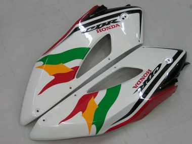 Billige Honda CBR1000RR Motorrad Verkleidung 2004-2005 - Weiss Blau Rot Glanzendes Schwarz Stern EuroBet Lee