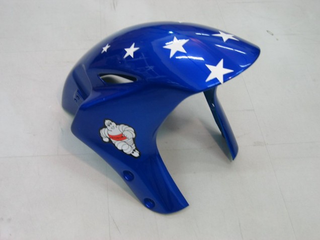 Billige Honda CBR1000RR Motorrad Verkleidung 2004-2005 - Weiss Blau Rot Glanzendes Schwarz Stern EuroBet Lee