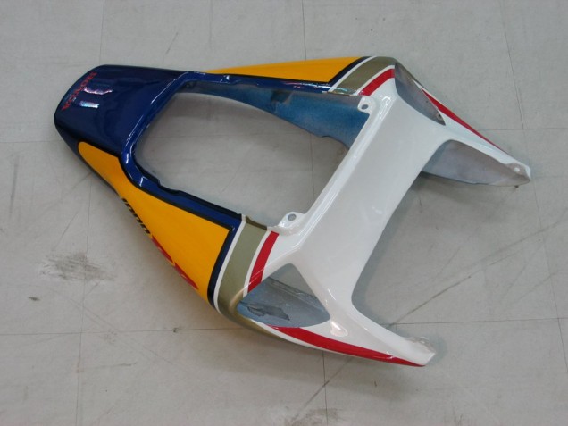 Billige Honda CBR1000RR Motorrad Verkleidung 2004-2005 - Weiss Blau Gold Rothmans