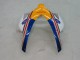 Billige Honda CBR1000RR Motorrad Verkleidung 2004-2005 - Weiss Blau Gold Rothmans