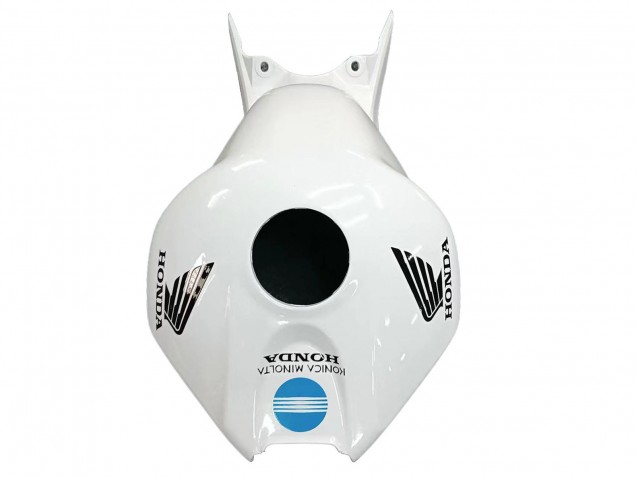Billige Honda CBR1000RR Motorrad Verkleidung 2004-2005 - Weiss Hellblau Gelb Schwarz Konica Minolta