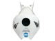 Billige Honda CBR1000RR Motorrad Verkleidung 2004-2005 - Weiss Hellblau Gelb Schwarz Konica Minolta