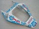 Billige Honda CBR1000RR Motorrad Verkleidung 2004-2005 - Weiss Blau Schnee Nastro Azzurro 46