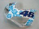 Billige Honda CBR1000RR Motorrad Verkleidung 2004-2005 - Weiss Blau Schnee Nastro Azzurro 46