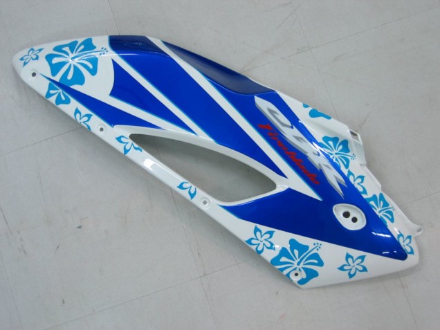 Billige Honda CBR1000RR Motorrad Verkleidung 2004-2005 - Weiss Blau Schnee Nastro Azzurro 46