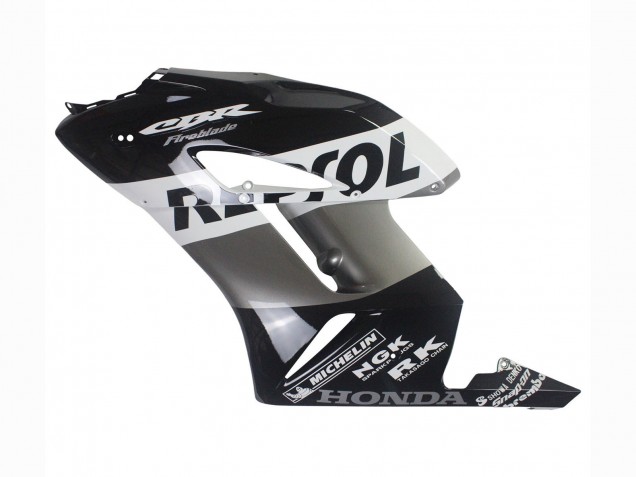 Billige Honda CBR1000RR Motorrad Verkleidung Kit 2004-2005 - Silber Weiss Glanzendes Schwarz Repsol