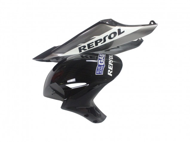 Billige Honda CBR1000RR Motorrad Verkleidung Kit 2004-2005 - Silber Weiss Glanzendes Schwarz Repsol